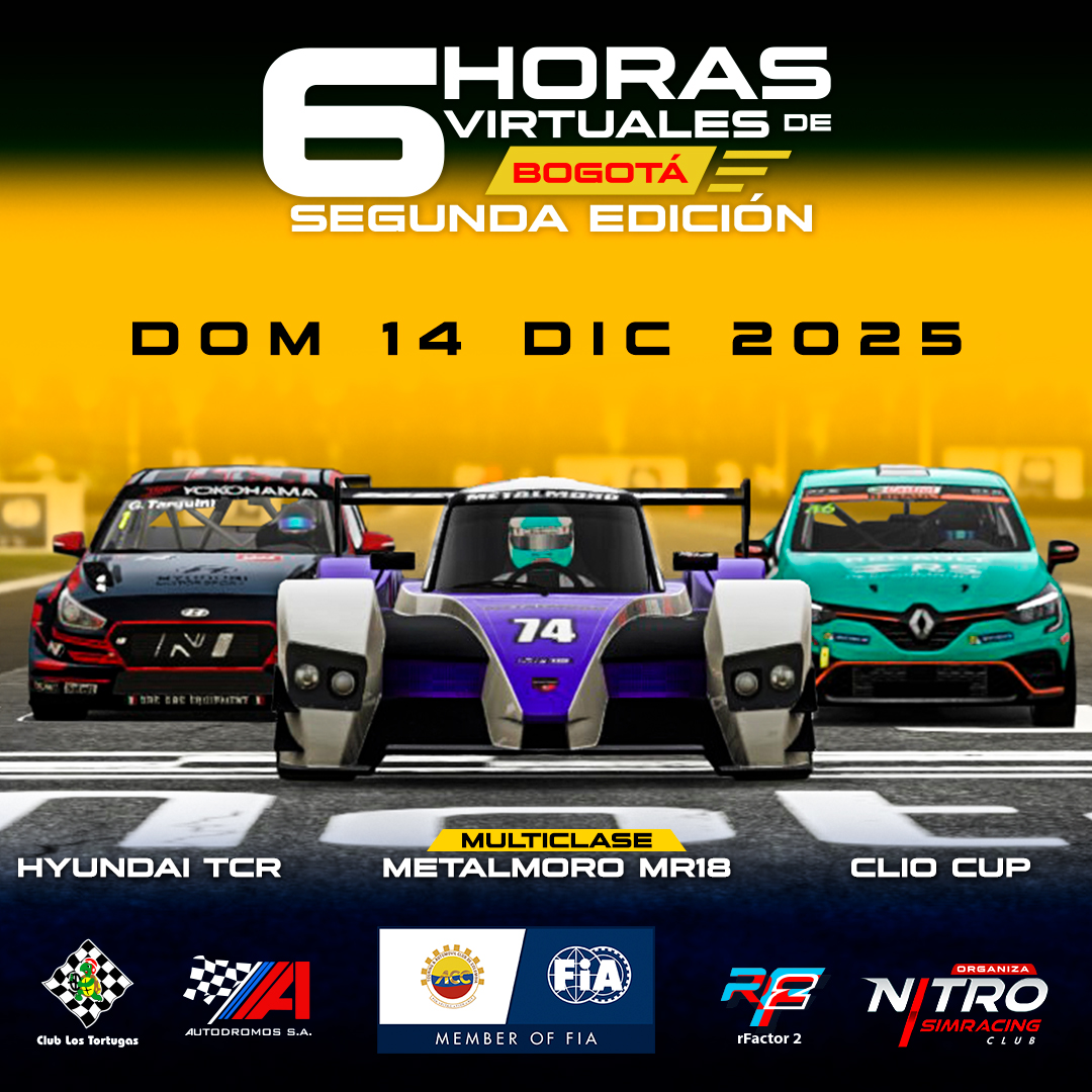 6 Horas Virtuales de Bogota - Segunda Edición